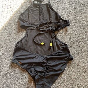 Black monokini swimsuit victorias secret large